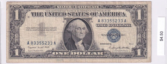 1957 - USA - $1 - A 83355233 A
