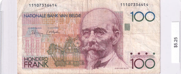 1982 - Belgium - 100 Francs - 11107336414