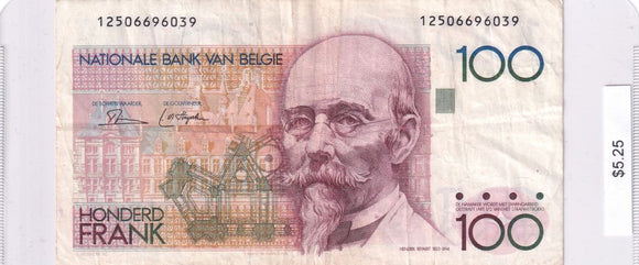 1982 - Belgium - 100 Francs - 12506696039