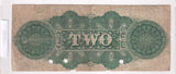 1873 - USA - $2 - To Jewett and Pitcher Bankers - 785