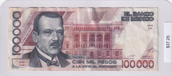 1988 - Mexico - 100000 Pesos - N S 892190