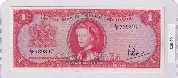 1964 - Trinidad and Tobago - 1 Dollar - L/2 739897