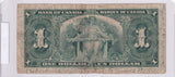 1937 - Canada - 1 Dollar - Gordon / Towers - A/L 1467662