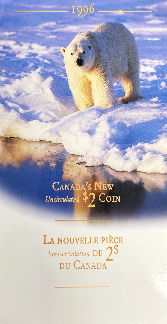1996 - Canada - $2 - Specimen