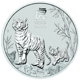 1/2 oz - 2022 - Year of the Tiger - Fine Silver
