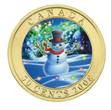 2008 - Canada - 50c - Holiday Snowman