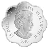 2010 - Canada - $15 - Year of the Tiger, Scalloped <br> (no sleeve, box)