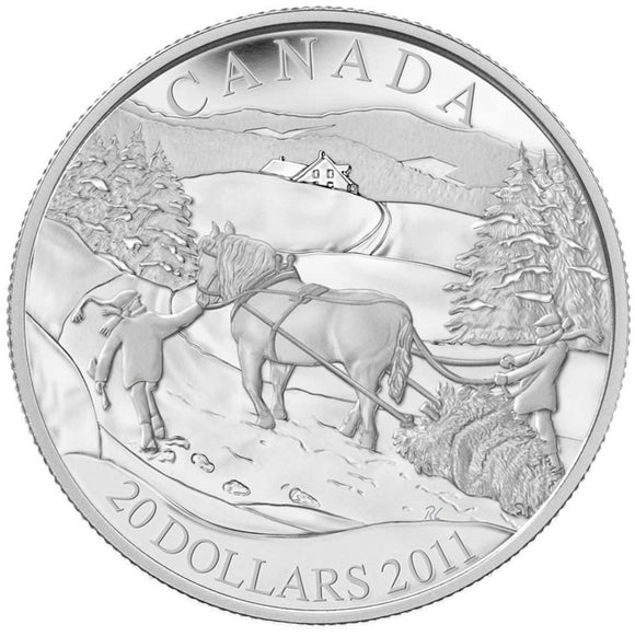 2011 - Canada - $20 - Winter Scene <br> (no sleeve)