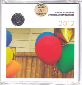 2012 - Canada - UNC(7) - Birthday Gift Set