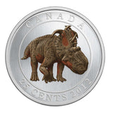 2012 - Canada - 25c - Pachyrhinosaurus Lakustai - Prehistoric Creatures