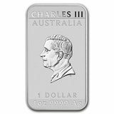 1 oz - 2024 - Australia - Dragon - Fine Silver Bar