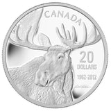 2012 (1962-) - Canada - $20 - Bull Moose