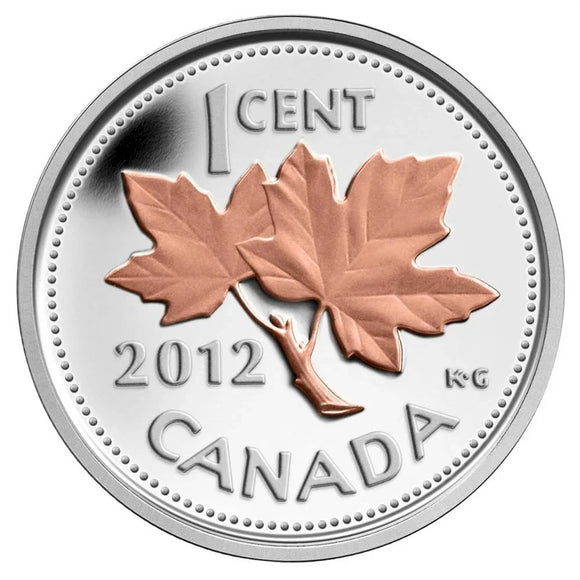 2012 - Canada - 1c - Farewell to the Penny