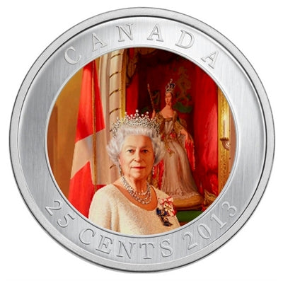 2013 - Canada - 25c - Coronation of Queen Elizabeth II
