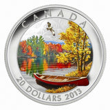 2013 - Canada - $20 - Autumn Bliss - Toned <br> (no sleeve)