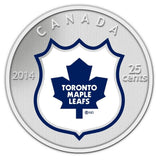 2014 - Canada - 25c - Toronto Maple Leafs - Stamp and Coin Set