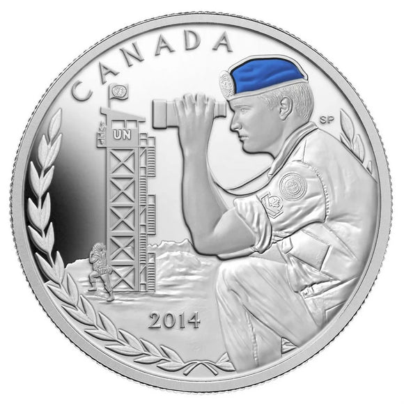 2014 - Canada - $20 - 50th Anniv. of Canadian Peacekeeping in Cyprus