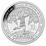 2014 - Canada - $10 - 2014 FIFA World Cup <br> (coin only)