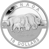 2014 - Canada - $10 - O Canada - Bison