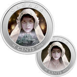 2014 - Canada - 25c - Ghost Bride - Stamp and Coin Set