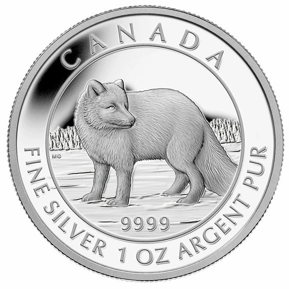 2014 - Canada - $5 - Arctic Fox