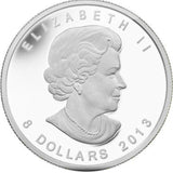 1 1/2 oz - 2013 - Polar Bear - Fine Silver <br> (no box)