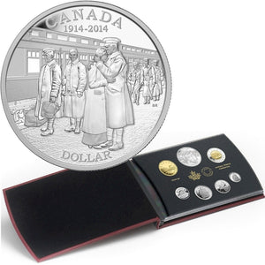 2014 - Canada - PF (7) set - DD - 100th Anniv. Declaration of First World War