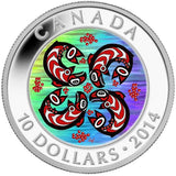 2014 - Canada - $10 - Salmon