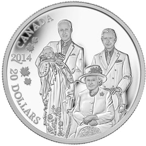 2014 - Canada - $20 - Royal Generations <br> (no sleeve)