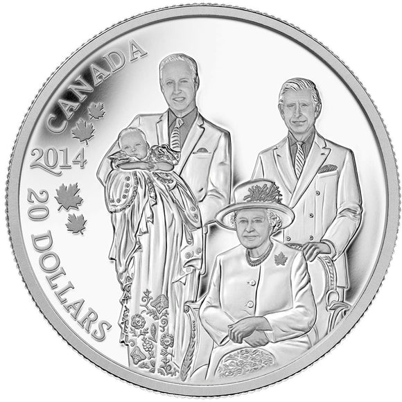 2014 - Canada - $20 - Royal Generations