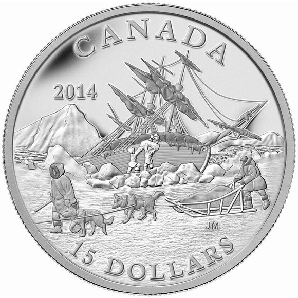 2014 - Canada - $15 - Exploring Canada - The Arctic Expedition<br>(no box)