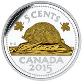 2015 - Canada - 5c - The Beaver