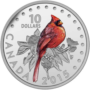 2015 - Canada - $10 - The Northern Cardinal