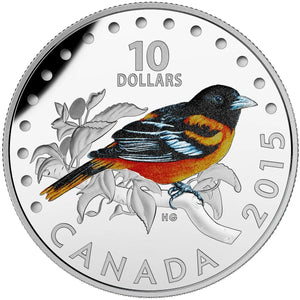 2015 - Canada - $10 - The Baltimore Oriole