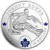 2015 - Canada - $10 - Goalies: Johnny Bower <br> (no sleeve, no box)