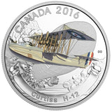 2016 - Canada - $20 - Curtiss H-12 - Toned <br> (no box)