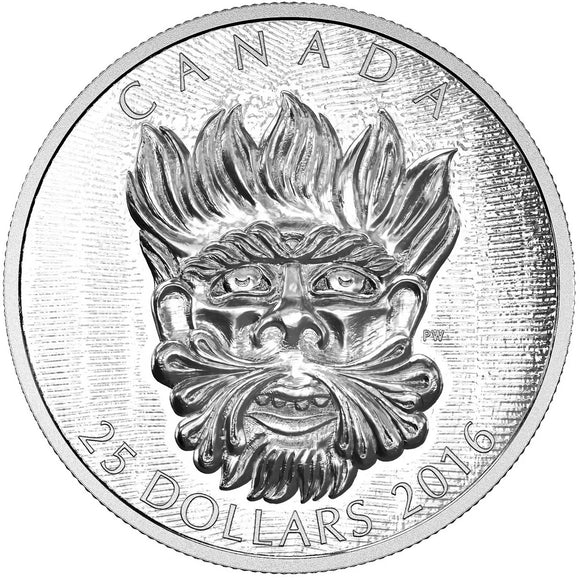 2016 - Canada - $25 - Grotesque Wild Green Man