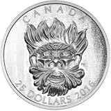 2016 - Canada - $25 - Grotesque Wild Green Man