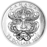 2016 - Canada - $25 - Grotesque Foliated Green Man
