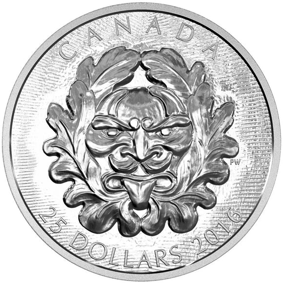 2016 - Canada - $25 - Grotesque Horned Green Man