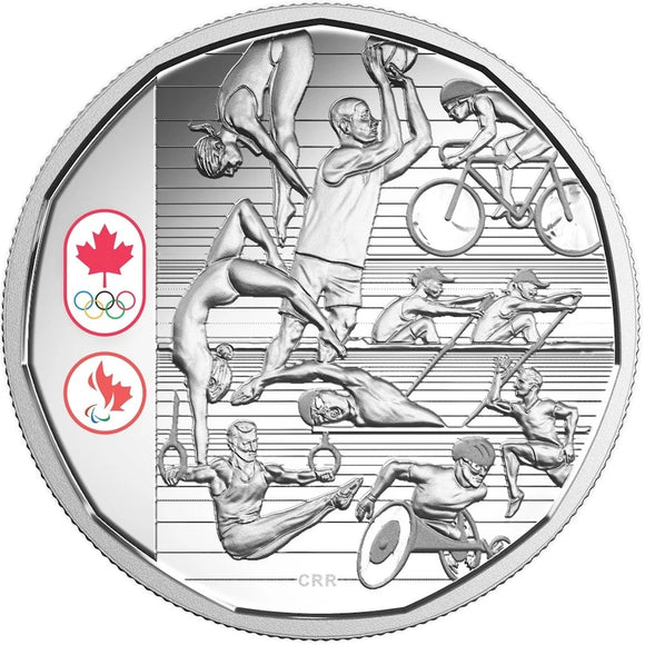 2016 - Canada - $1 - Celebrating Canadian Athletes Limited Edition
