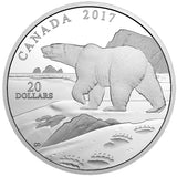 2017 - Canada - $20 - Nature's Impressions: Polar Bear