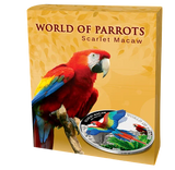 2016 - Cook Islands - $5 - World of Parrots