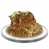 2017 - Canada - $100 - Sculpture of Majestic Canadian Animals, Cougar