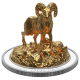 2017 - Canada - $100 - Sculpture of Majestic Canadian Animals, Bighorn Sheep