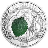 2017 - Canada - $20 - Brilliant Birch Leaves with Drusy Stone