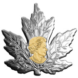 2017 - Canada - $20 - Gilded Silver Maple Leaf