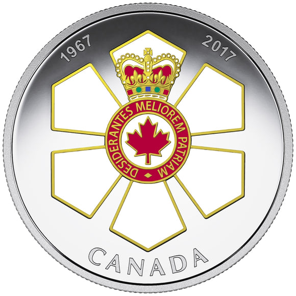 2017 - Canada - $20 - 50th Anniv. of the Order of Canada