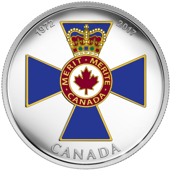 2017 - Canada - $20 - 45th Anniv. of the Order of Military Merit