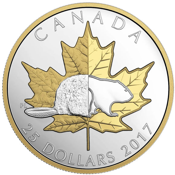 2017 - Canada - $25 - Timeless Icons: Beaver